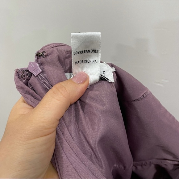 Bill Levkoff Sleeveless Maxi Dress Gown Bridesmaid - Picture 5 of 9